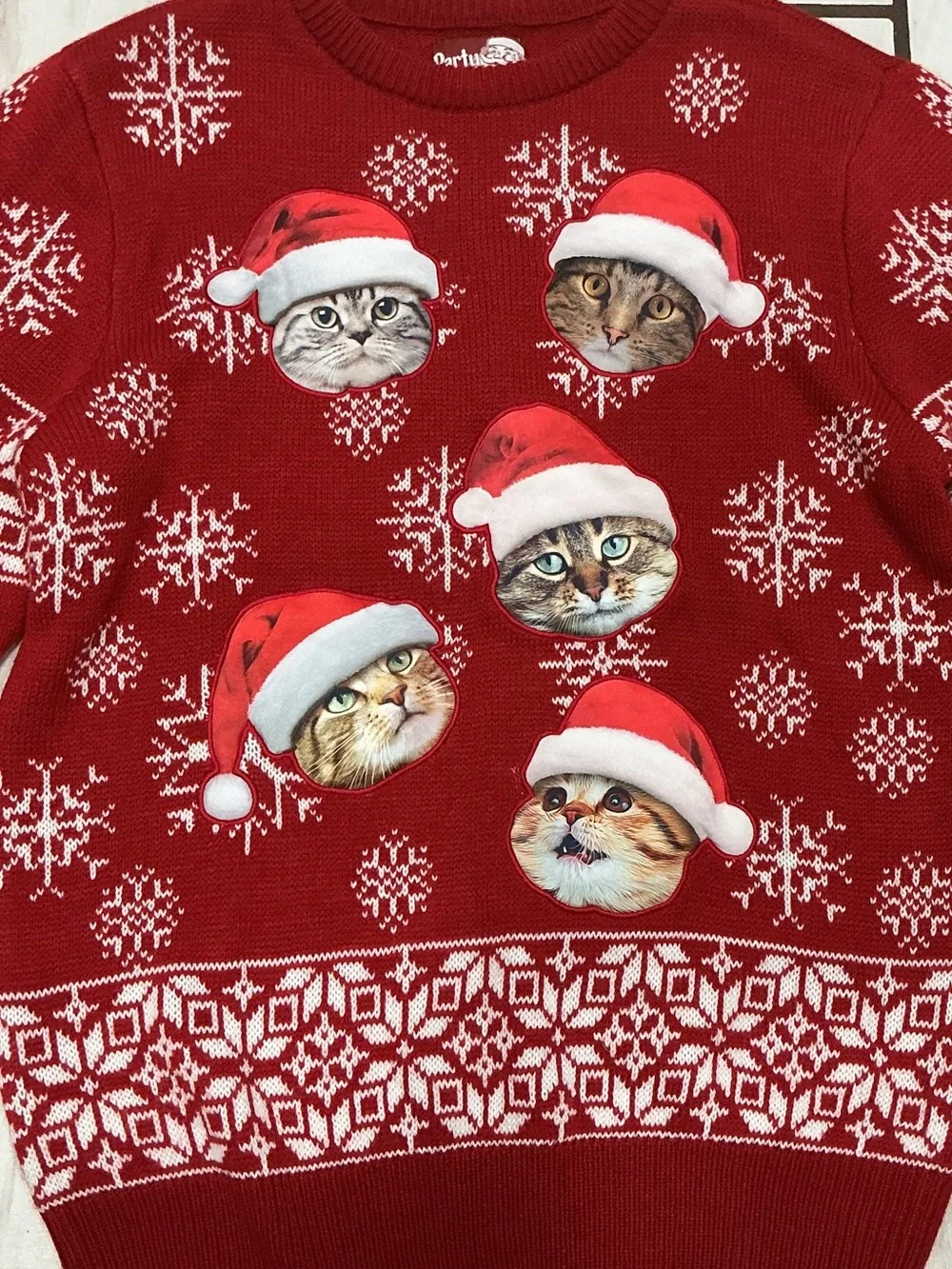 Party Sweater crew ribbed
